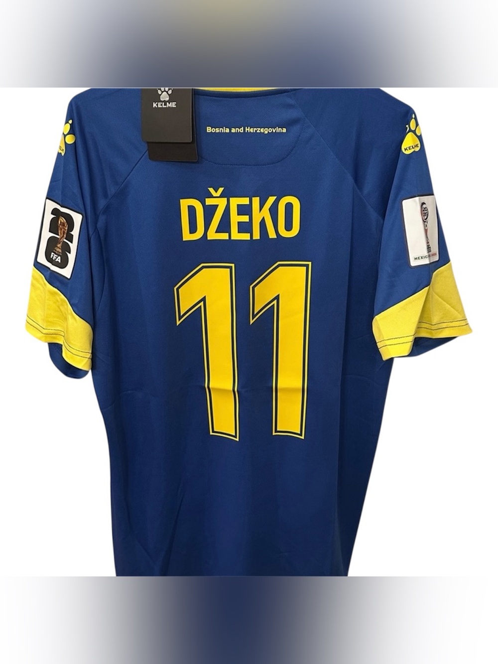 Bosnia and Herzegovina Home World Cup Soccer Jersey 2026 #19 Alajbegovic NWT ⚽️🔥